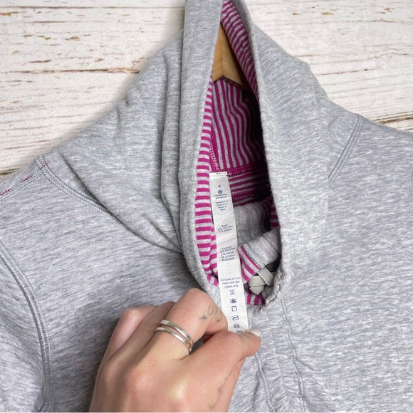 Lululemon reversible cowl neck cinched pullover - Picture 9 of 16